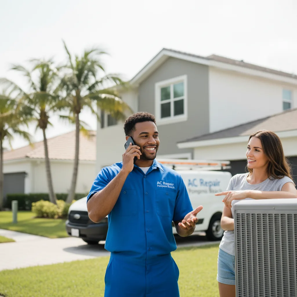 AC Repair Pompano Beach customer support in Deer Park